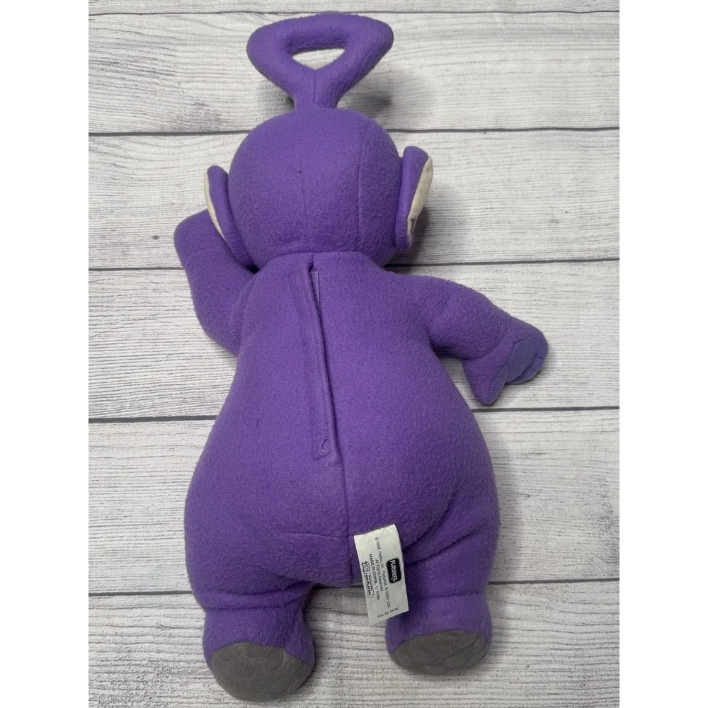 Teletubbies Talking Laa Laa Tinky Winky Lot Of 3 Yellow Purple Vintage 1998‎